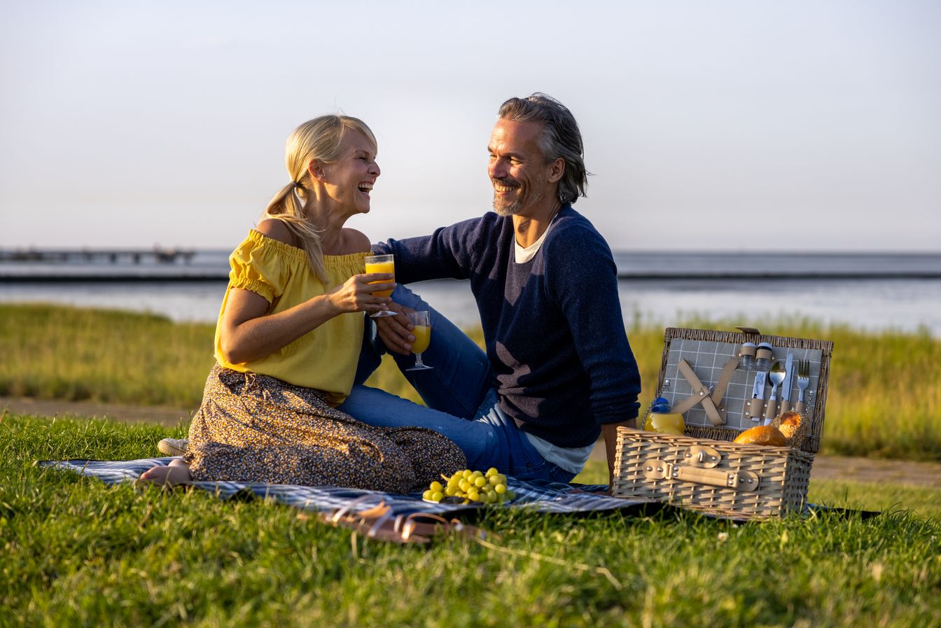 Picknick am Strand