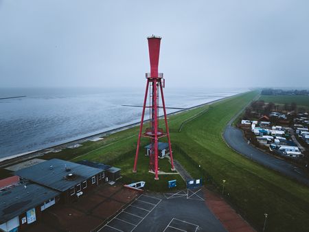 Oberfeuer Preußeneck am Strand