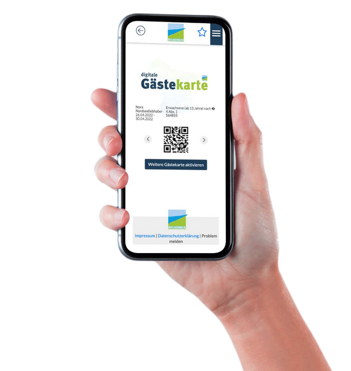Digitale Gästekarte