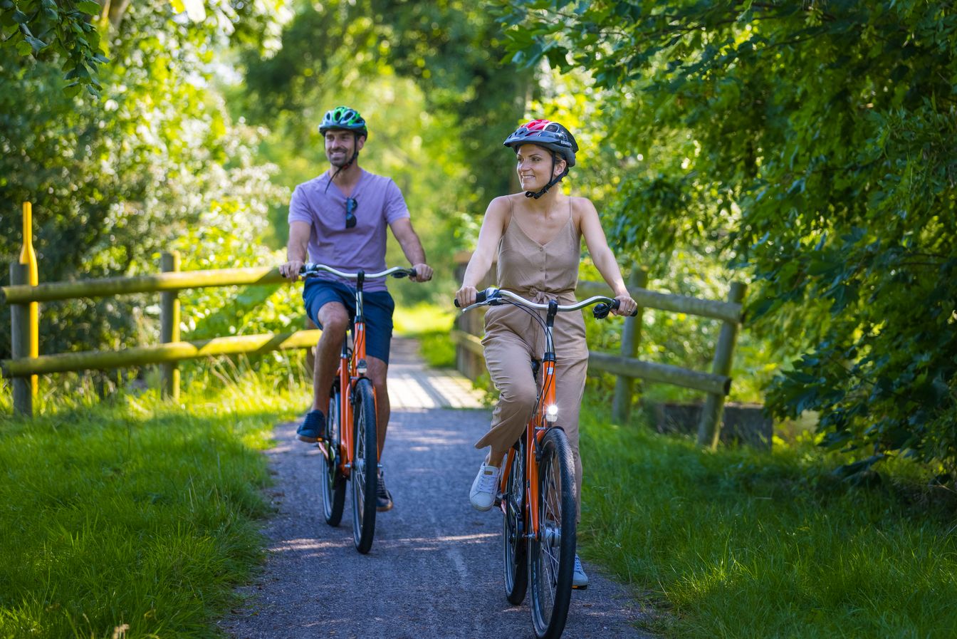 Radfahren zu zweit