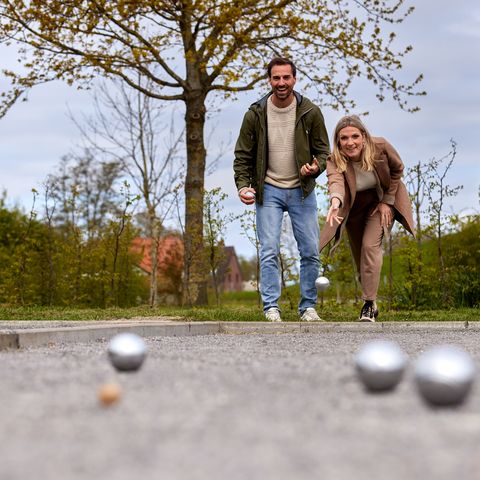 Boule Wurf