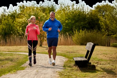 Joggen im Park