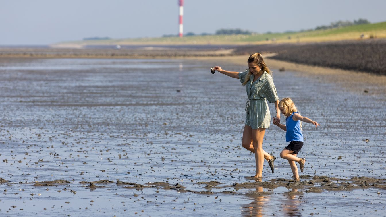 Waten durchs Watt