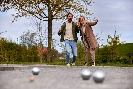 Boule spielen 