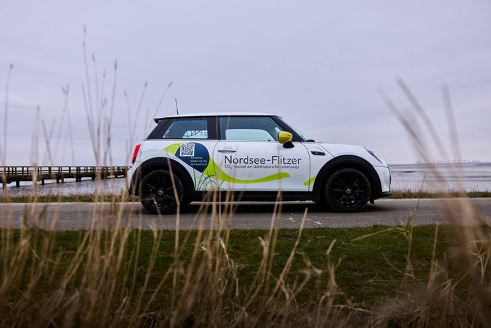 Nordsee-Flitzer am Strand