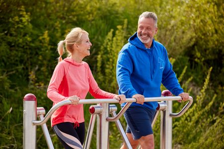 Fitness im Scheunenpark