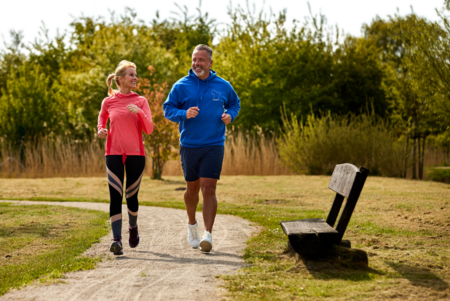 Joggen im Park