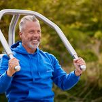 Gewichte stemmen im Scheunenpark